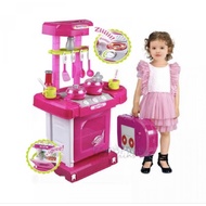 KITCHEN SET KITCHEN SUITCASE SAFE TOY/ TOY COOKING /
