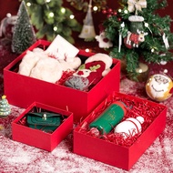 High-End Ins Style Christmas Gift Box Gift Object Apple Christmas Eve Gift Box Exquisite Gift Box/Premium Large Christmas Gift Box Container