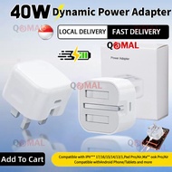 40W Dynamic Power Adapter with 60W Max Fast Charger For 17/16/15/14/13/12/11/Pad Laptop Samsung Quic