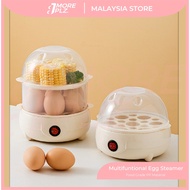 1More Multifunction Electric Egg Steamer Boiler Cooker 2Layer Pengukus Telur Rumah