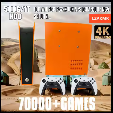 70000+Games Retro Game Console M88 60+Emulators 1T Batocera I3-3110M For Wii PS2 PSP GameCube N64 Wi