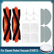 Xiaomi Robot Vacuum E10 E12 B112 Cleaner Accessories Hepa Filter Mop Cloth Main Side Brush Spare Parts