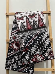 Sarung Batik Motif Laseman Coklat & Putih Gus Iqdam