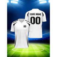 3D Printed Custom Name Team Name Numbers Football Jersey New Sports T Shirts Stripe E-sports Jerseys