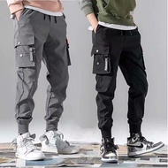 Mens Cargo Military Pants Fit Combat Work Pants Jogger Trousers Plus Size S-5XL Seluar Kargo Slack M