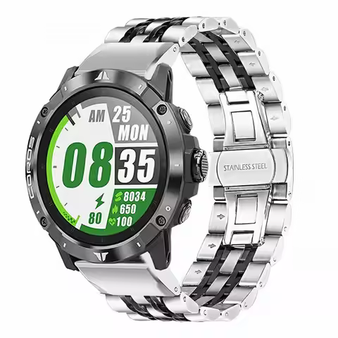 26 22mm Quickfit Metal Watchband Strap For Garmin Fenix 7X Fenix 7 / Fenix 6X Pro 6 5 Plus Stainless