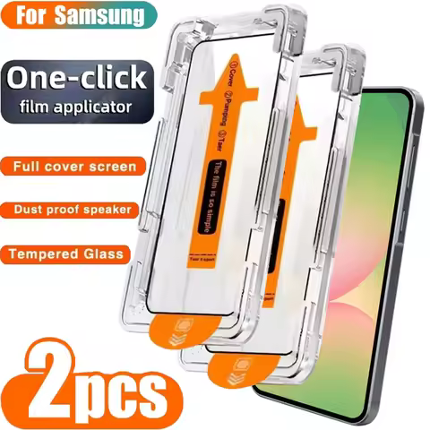 Screen Protector For Samsung Galaxy A56 A17 A36 A26 A16 5G 8K Tempered Glass For Samsung A55 A54 A35