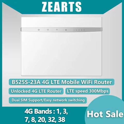 B525s-23a 4G LTE CAT6 Wireless AC Wifi Router (old used 90-95%new)
