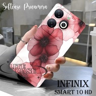 [GCR710] Infinix Smart 10 HD Silicone 8/ 8 HD/ 8 PRO/ 8 PLUS/ Hot 40i Floral Motif/