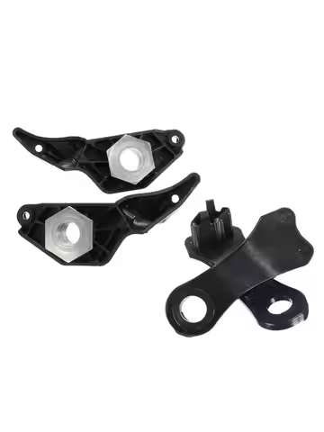 ​4Pcs Right+Left Car Front Headlamp Repair Kit For BMW E60 E61 525i 530i 540i 545i 550i Bracket Clip