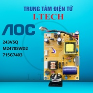 AOC 243V5Q M2470SWD2 715G7403 power circuit