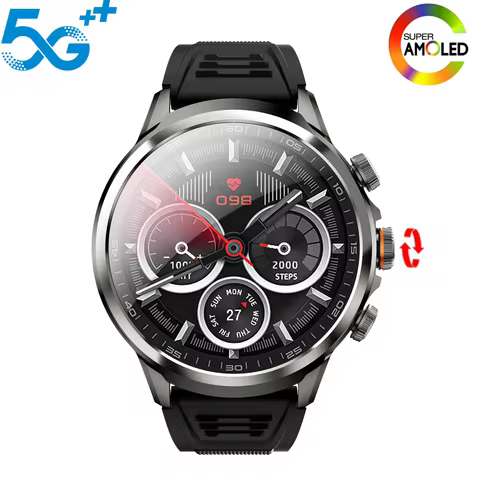 Goldenspike H18 Pro Smartwatch With 190° Pull and rotate 9MP HD Camera Sim Card GPS WIFI 256GB Stora