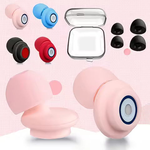 Silicone Built-in Filter Noise Reducing Earplugs Waterproof Swim Earplug Concert Ear Plug Hearing Pr