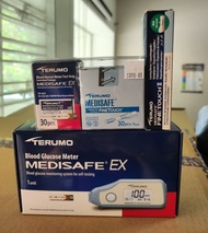 Terumo เครื่องตรวจน้ำตาล เครื่องวัดน้ำตาล รุ่น Medisafe EX (รับประกันศูนย์)