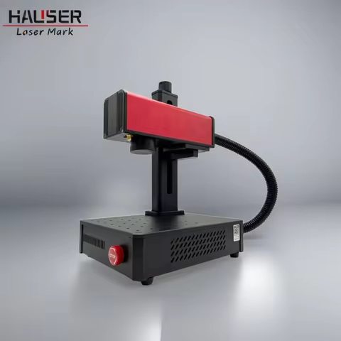 Portable fiber laser marking machine, 20W/30W, air-cooled, Ezcad LightBurn, for engraving aluminum a