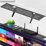 TRENDYZONE0I TV Top Shelf, Home Office Computer Storage Rack, Saving Space Universal Router Holder M