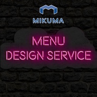 Graphic Design | Menu (Book Form) Design Service