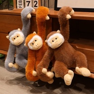 Gibbon Plush Toy Gray Variant Orange Variant Brown Variant Long Arm Hanging Animal Gift
