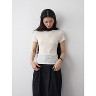 ACME slim base evergreen skin-friendly soft mask T-shirt 40032-1