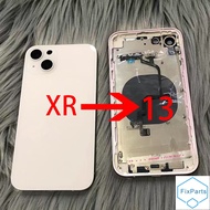High Quality DIY Back Cover Housing for XR to 13 Back Battery Middle Frame Replacement For Xr Like 1