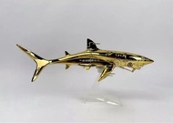 空山基銀色鯊魚 hajime sorayama - sorayama shark (gold) 