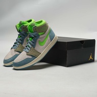 MEN'S SNEAKERS AJ 1 / A1R J*RDAN 1 CMFT - POISON BLUE