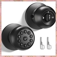 (NVIS) Smart Door Knob with LockKeyless Entry Door Lock for Front Door Keypad Smart Door LocksAuto L