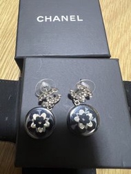 Chanel 閃石吊耳環
