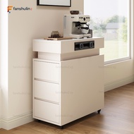fanshulin2.sg Light Luxury Simple Island Cabinet Household Rock Board Island Cabinet Movable Storage