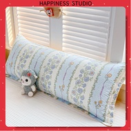 Pillow Long Double Couple Pillowcase Cotton 180cm Household ins Style Extended Single Liner