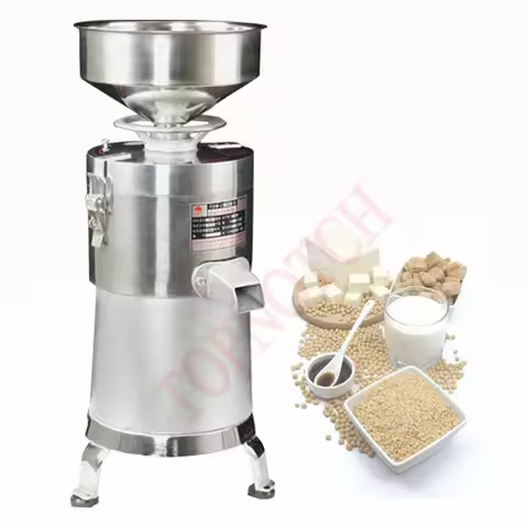 220v Automatic Soybean Milk Tofu Maker Machine Slag Separating Commercial Ilter-Free Grinder Soya Mi