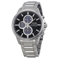 Karnvera Shop Seiko นาฬิกาข้อมือผู้ชาย SSC267P1 Solar-Power Stainless Steel Bracelet Watch