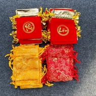 [ fortune ] Drawstring bag (7 x 9cm) for Coins, Jewelry, Feng Shui Items