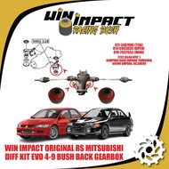 BUSHING HEAVY DUTY ORIGINAL RS MITSUBISHI  DIFF KIT EVO 4-9 BUSH BACK  GEARBOX