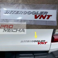 ORIGINAL TOYOTA HILUX REVO GUN125 REAR BONNET STICKER INTERCOOLER VNT.