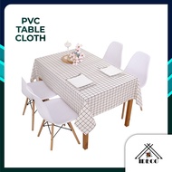 iDECO™ Table Cloth Water Proof PVC Dining Coffee Table Cloth Tablecloth Picnic Cloth Lapik Meja Alas