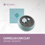 Hysses Lemongrass Camellia Car Clay Diffuser