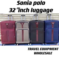 SONIA POLO LUGGAGE TROLLEY BAG 32″inch