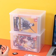 Card Tape Box Game Desktop Storage Transparent Rectangular