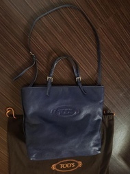 Tas TOD'S Original Italy Leather Tote Bag Shoulder Tas tods second