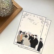 BTS Postcard | BTS Raya Card - Happy Eid