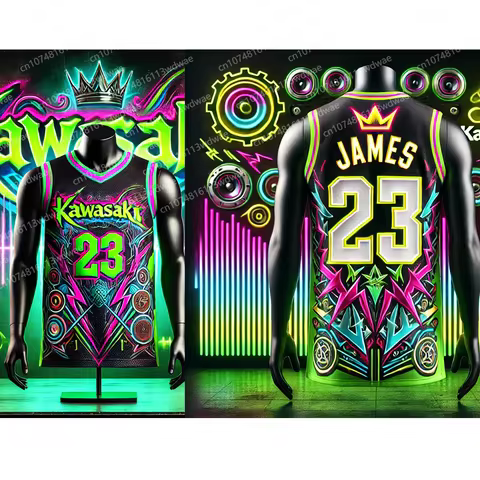 New Arrival USA Basketball Vest Lebron James 23 Jersey T-shirt Summer Outdoor Basketball Jersey Kawa