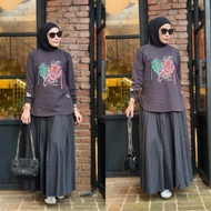 Setelan tok denim gyl authentic