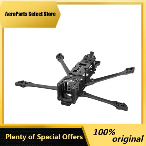AeroParts1pcs Flywoo Explorer LR 4 Inch O4/O4 PR0 Frame Kit Support O4/O4 PRO Air Unit VTX for DIY F