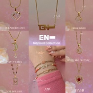 FAB | Enhypen Inspired Necklace and Bracelet Collection (Stainless Steel)