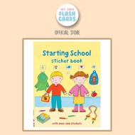 Starting School - Sticker Book Import Education Education Book Import Children School Sticker Gift Children Kids Activity Book Sticker School
