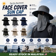 SUNNY VALLEY Topi Matahari Lelaki Memancing Camping Hiking Kerja Panas Tutup Muka Leher Kepala Penuh