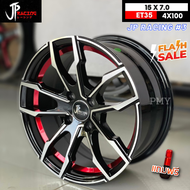 ล้อแม็กขอบ 15x7.0 ET+35 4x100 ล้อแม็กรถเก๋ง ยี่ห้อ JP รุ่น JP Racing#3 🔥(ราคาต่อ1วง)🔥 🌈*ขายยกชุด4วงเท่านั้น*🌈 ส่งฟรี