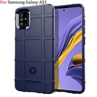 Rugged Shield Back Cover For Samsung Galaxy A51 / A51 5G Soft TPU Phone Case 360Β° Full Body Protecti