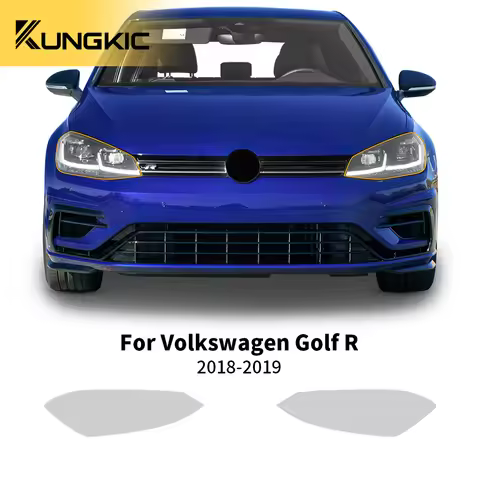 KUNGKIC PPF for Volkswagen Golf R VW 2018 2019 8.5Mil Pre Cut Paint Protection Film Transparent Head